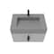 Castello Usa Nile 30-inch Gray Vanity Set with Gray Top and Black Handles CB-MC-30G-BL-2053-GR - alternate 4